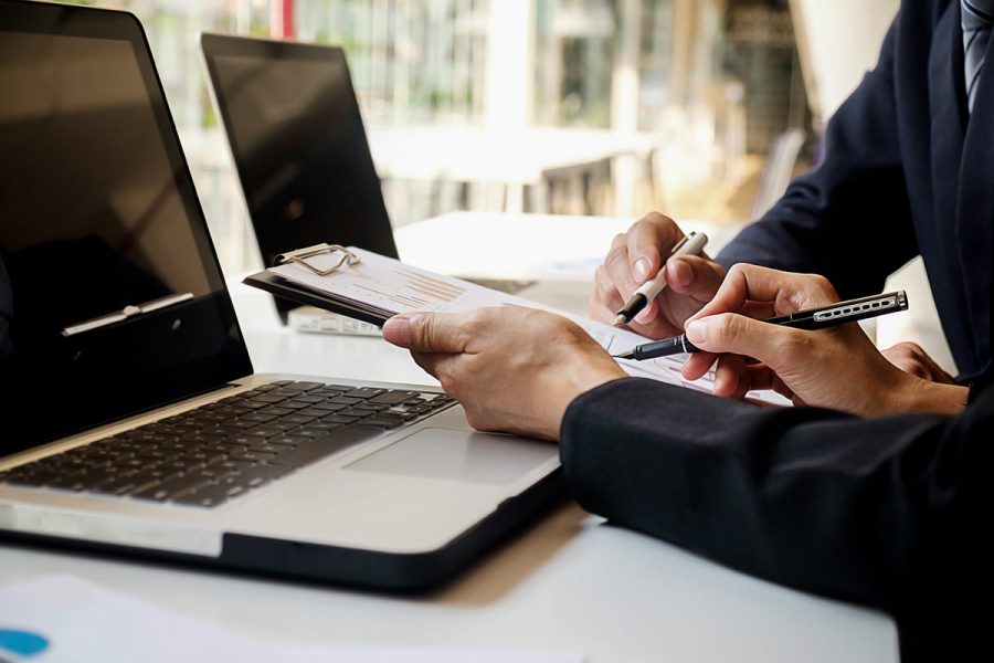 Comptables en réunion