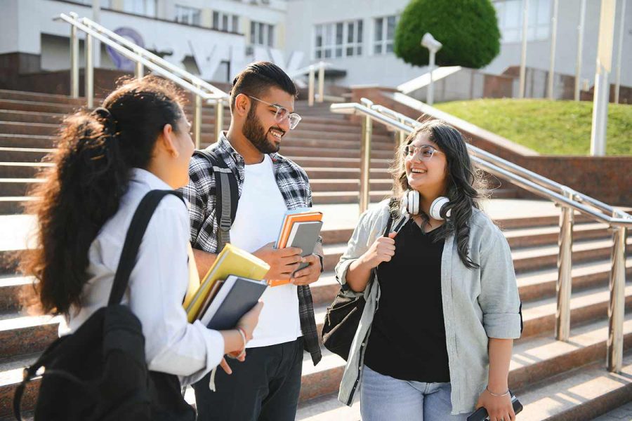 Étudiants parlant de la réforme du BTS CGO