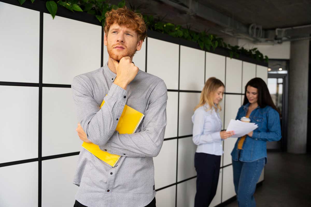 Étudiant cherchant à obtenir un financement en comptabilité.