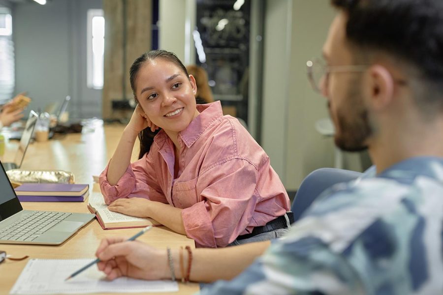 Etudiants en formation tp comptable assistant en apprentissage.
