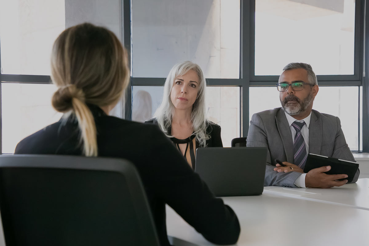 Employeurs en entretien de recrutement en comptabilité 2025