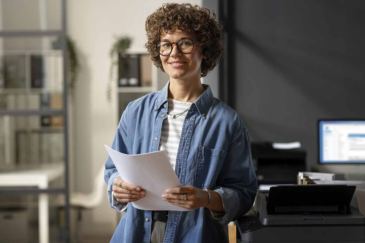 Une candidate postule avec son CV de gestionnaire comptable et fiscal