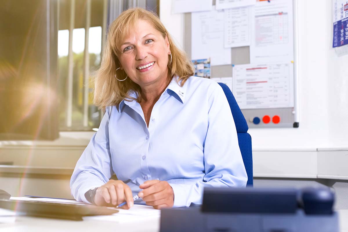 Une adulte en formation gestionnaire de paie