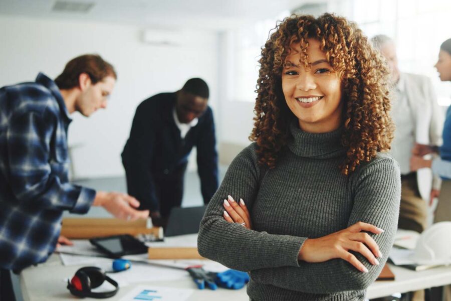 Apprenante qui a fait un titre professionnel en comptabilité reconnu en entreprise